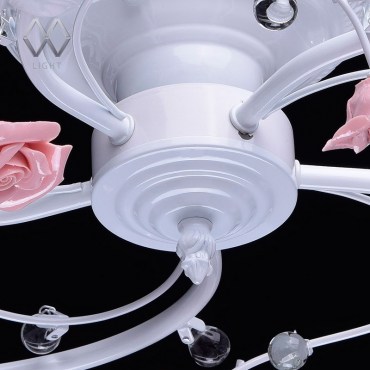 Люстра потолочная MW-Light 422010405 Роса 5x60W E27